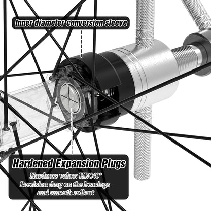LEBYCLE Bike Hub Bearing Removal Tool — MTB & Road Bicycle Hub Tower Puller for Hub Repair
