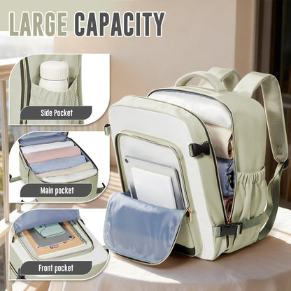 Ryanair 40x30x20 Travel Backpack - Airline Carry-On Laptop Bag for School, College & Outdoor Trips