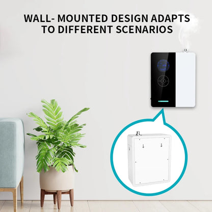 500m³ WiFi Perfume Diffuser – Electric Air Freshener & Environmental Fragrance Purifier, 200ML Capacity, Smart Home HVAC Metal Body