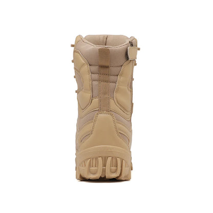 Special Forces Desert Combat Boots - Men's Tall Wear-Resistant Tactical, Waterproof Training & Outdoor Mountaineering Sports Boots