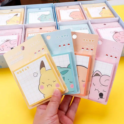 Pokémon Pikachu Sticky Notes – Cute Tearable Note Stickers