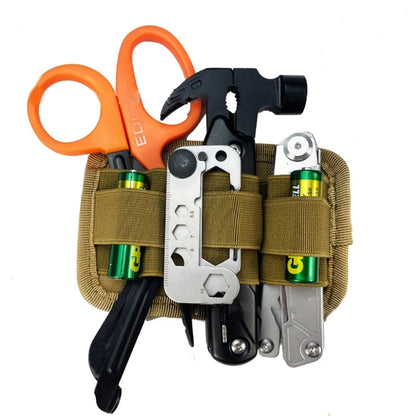 Tactical Backpack Vest Chest Rig – EDC Inner Separation Holder, Modular Organizer Insert Bag with Pen and Flashlight Holder