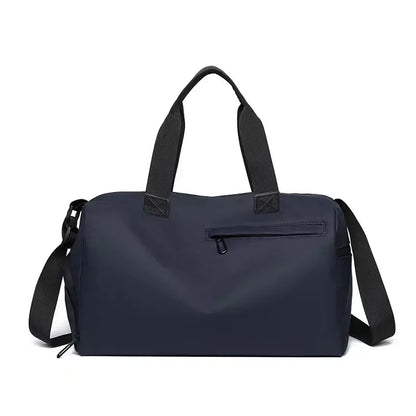 Zipper Large Capacity Oxford Travel Bag – Waterproof Fitness & Sports Luggage with Thickened Fabric