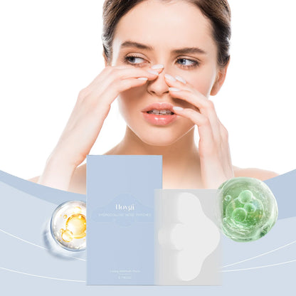 Salicylic Acid Nose Pore Strips - Hydrocolloid Blackhead & Pimple Removal Patches for Oil Control and Refined Pores