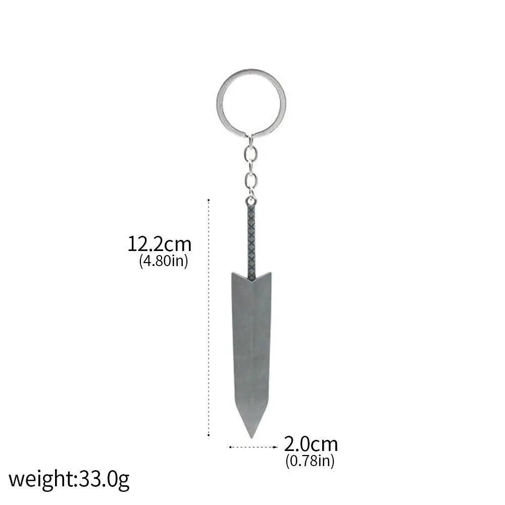 Seven Deadly Sins Escanor Rhitta Axe Keychain - Divine Axe Bottle Opener Keyring Anime Gift Accessory