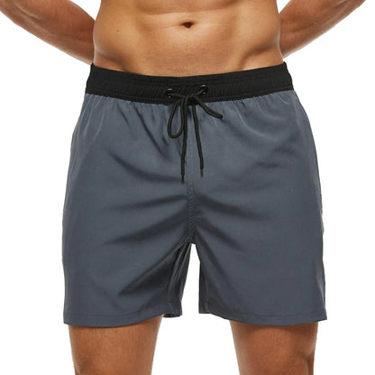 Men’s Summer Swim Shorts – Escatch Breathable Sport Board Shorts with Elastic Waist, Mesh Liner & Pockets Swimwear Beach Bermudas
