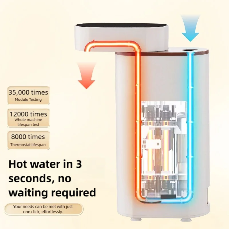 2000W Instant-Heat Water Dispenser – 3-Second Rapid Heating Portable Dispenser for Mineral & Bottled Water