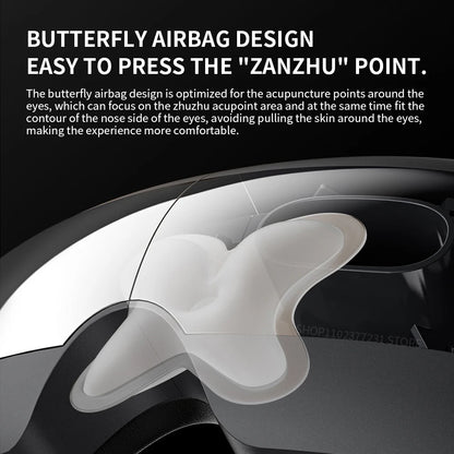 Xiaomi Mijia Smart Eye Massager – Hot Compress & Zone Massage Glasses with Mi Home App