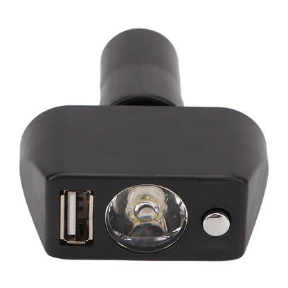 Electric Wheelchair LED Light — Adjustable Angle High-Brightness 3-Pin XLR Headlight with Controller for Night Use