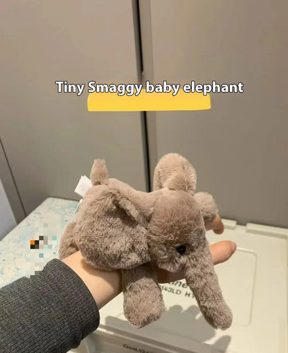 13cm Plush Mini Doll Set — Smaug Series Cat, Elephant, Rabbit, Monkey, Bear, Fox, Hippo & Dog Toys, Cute Birthday Gifts