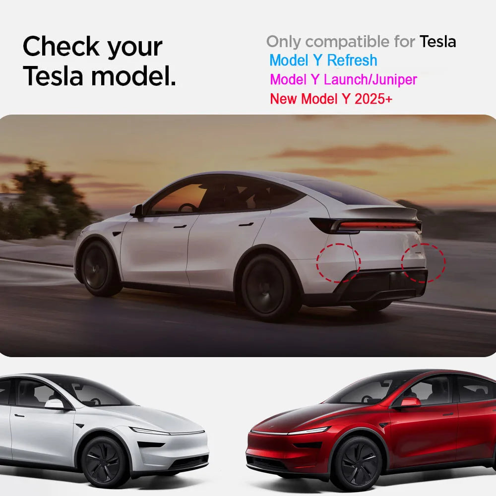 USVOTOV Trunk Organizer for Tesla Model Y 2025 – Rear Storage Bins & Side Box TPE Accessories