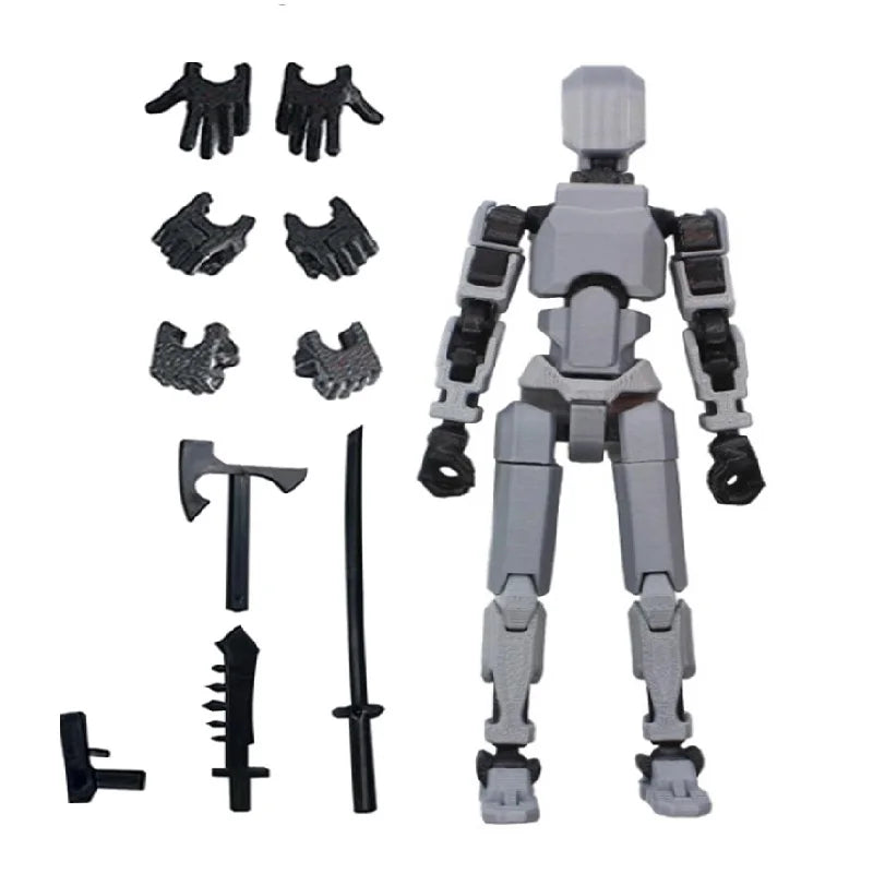Titan 13 Action Figures – 3D Printed Multi-Jointed Movable Lucky 13 & Nova 13 Collectibles