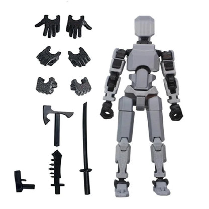 Titan 13 Action Figures – 3D Printed Multi-Jointed Movable Lucky 13 & Nova 13 Collectibles