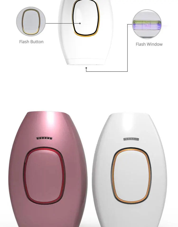 Body Bikini IPL Hair Removal Device — 500,000 Flash Permanent Painless Laser Epilator for Women, Home Use