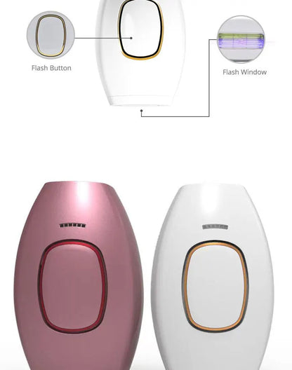 Body Bikini IPL Hair Removal Device — 500,000 Flash Permanent Painless Laser Epilator for Women, Home Use