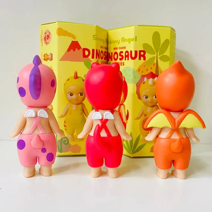 New Sonny Angel Dinosaur Series Hippie Doll – Cute Car & Mobile Phone Ornament Toy Gift for Kids