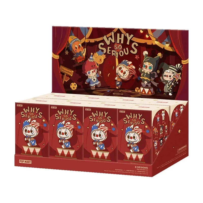 POP MART WHY SO SERIOUS Vinyl Blind Box — Mystery Collectible Figurine for Home & Desktop Decor