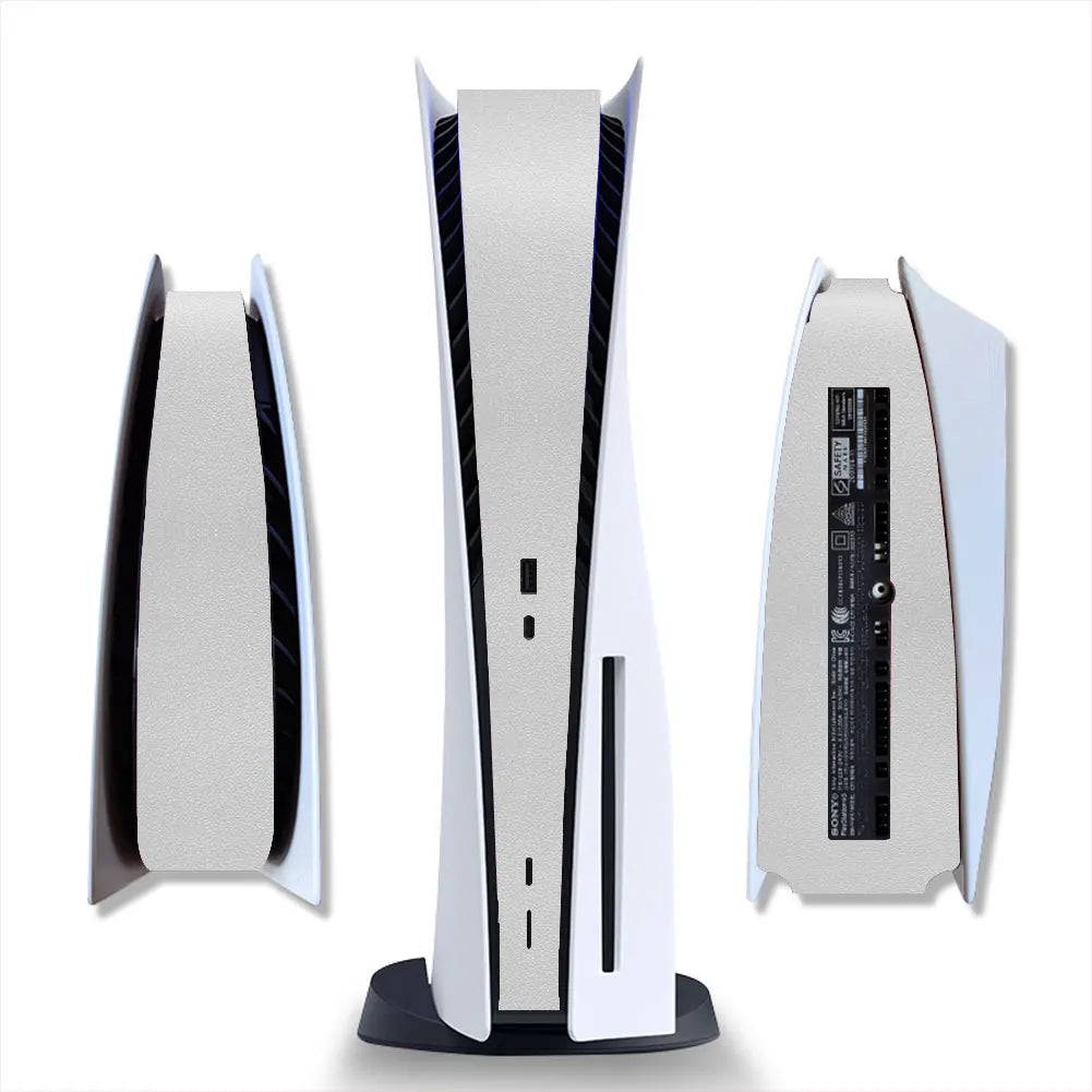 PS5 Console Middle Skin Sticker – Matte Black Center Strip Protective Film for PlayStation 5 Cover