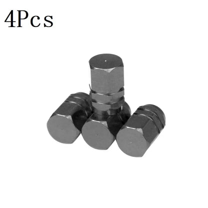 4/10PCS Aluminum Car Tire Valve Stem Caps – Waterproof Airdust-Proof Rim Covers