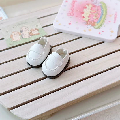 Labubu Doll Accessories — 17cm Luxury Woolen Shawl Suit & Skirt Set with Messenger Bag & Loafers