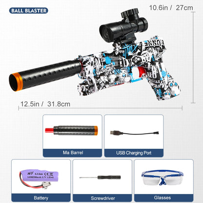 M416 Electric Blaster Gun Set, High Precision Shooting Toy for Outdoor Fun, Birthday Gift (Bullets Excluded)