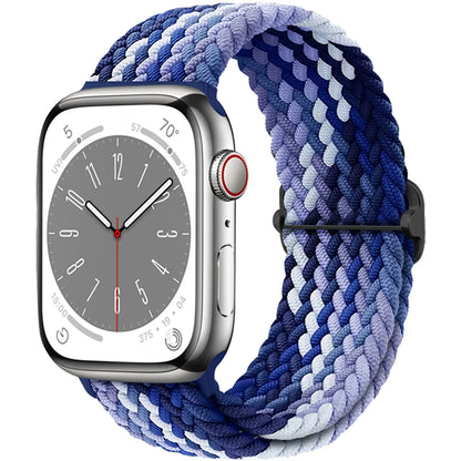 Braided Solo Loop Apple Watch Band – Stretch Nylon Bracelet Strap for Series SE, 6–11 & Ultra 2 (40mm–49mm) Adjustable Correa