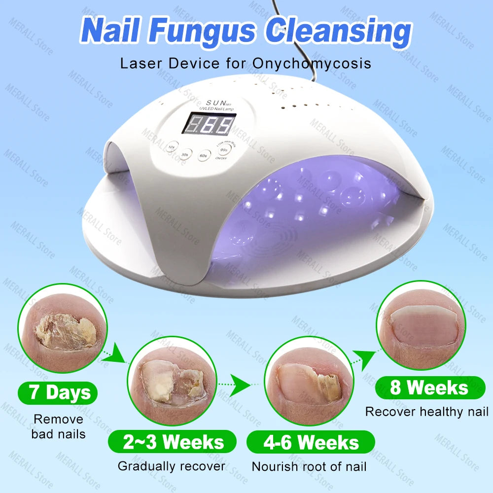 2-in-1 Fungal Nail Laser Device – Fast Repair for Toenail & Fingernail Fungus, Onychomycosis Treatment & Foot Care