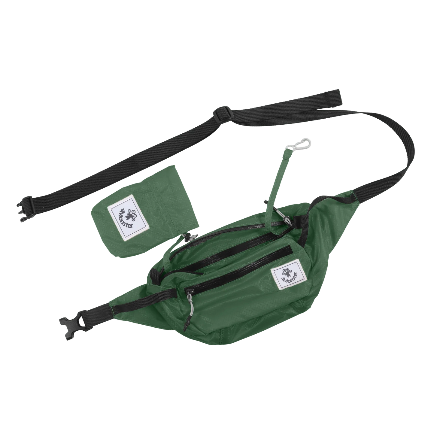 Hiking Waist Pack – Lightweight 2L Water-Resistant Fanny Pack with Adjustable Strap for Outdoor Adventures