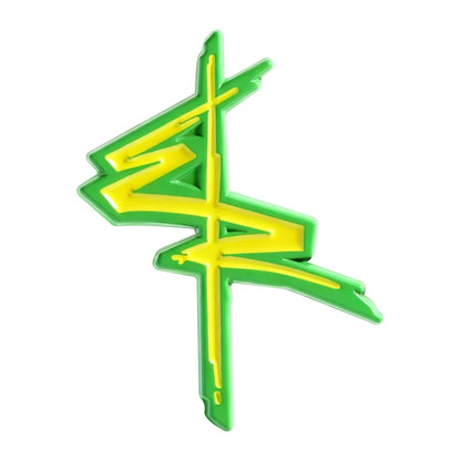 Edgerunners Logo Enamel Brooch - Punk Anime Cosplay Lapel Pin Badge