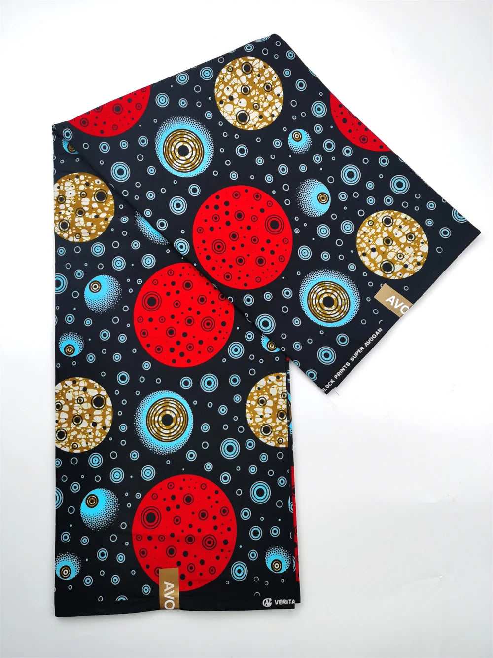 African Ankara Wax Print Fabric - 100% Cotton Nigerian Designer Pagne for Sewing & DIY Party Dresses