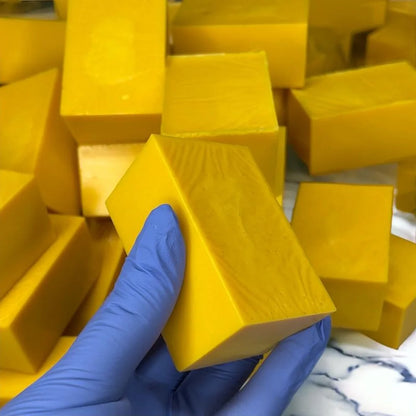 100g Turmeric & Lemon Kojic Acid Handmade Soap – Shower & Facial Soap