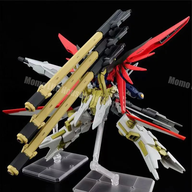 GAOGAO HG 1/144 ZGMF-X42S Heine Destiny & A-GXQ754 V2 Zeus Model Kits — Plastic Robot Action Figures for Assembly, Gift Toy