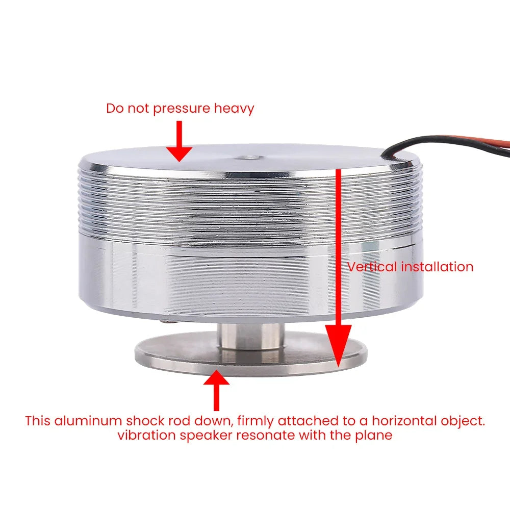 AIYIMA Portable Audio Speaker — 25W/20W Full Range 4Ω/8Ω Vibration Bass Speaker, 44/50MM Resonance Altavoz Portátil