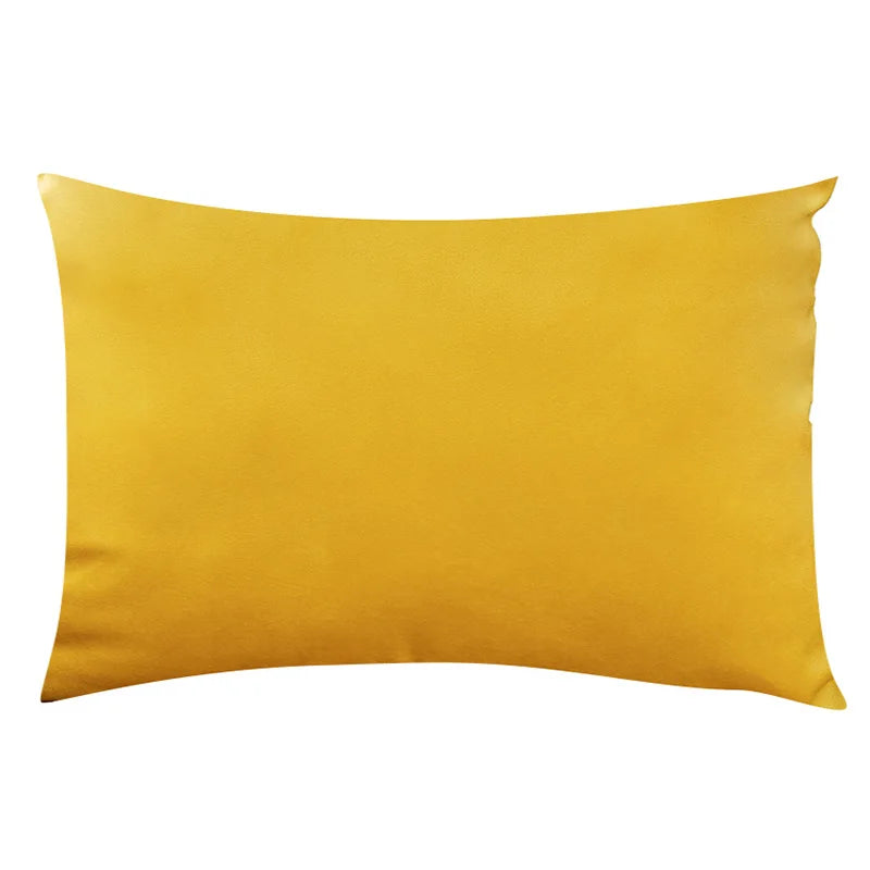 Soft Velvet Plaid Cushion Covers – 30x50 cm Pillowcases for Living Room Sofa, Nordic Home Decor