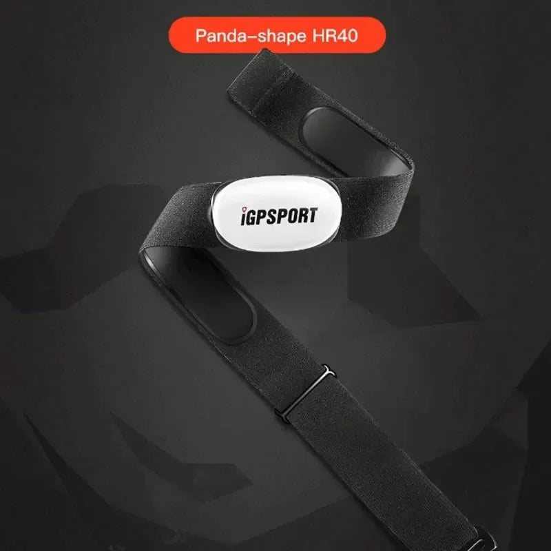 HR40 Dual Frequency ANT+ Bluetooth Heart Rate Monitor Belt – Fitness Running Speedometer for Bike Computer