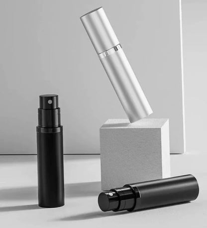 5ml Mini Bottom-Filling Perfume Spray Bottles: Refillable Cosmetic Atomizer - Portable Liquid Container Dispenser