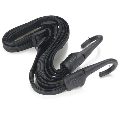 Universal 60cm Motorcycle Luggage Strap - Elastic Buckle Rope for Moto Helmet & Gear, High-Strength Retractable Protective Net