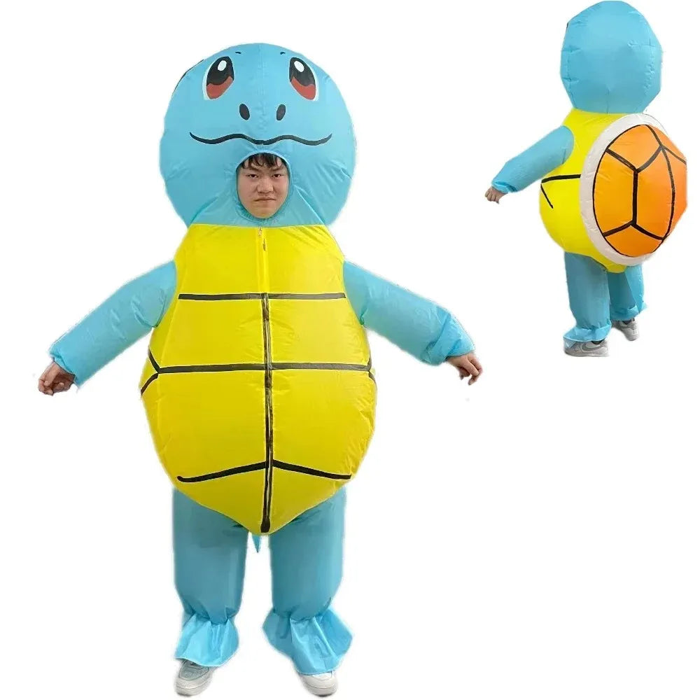 Inflatable Turtle Cosplay Costume – Halloween & Festival Party Inflatable Disfraz Suit Set