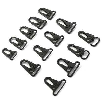 Aluminum Eagle Hook Carabiner Buckle – 10 Sizes Outdoor Climbing Strap Clip Tool