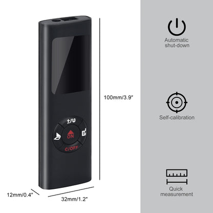 40M/60M Mini Smart Laser Distance Meter | Portable USB Rechargeable Infrared Rangefinder