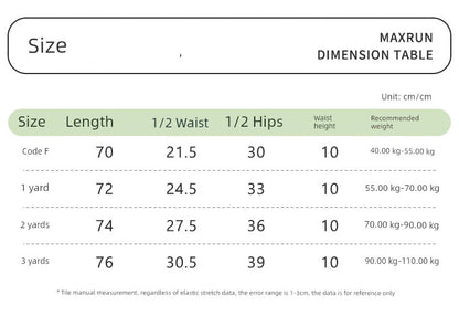 Maxrun Plus Size High Waist Workout Pants – Hip Lifting and Belly Control Fitness Leggings