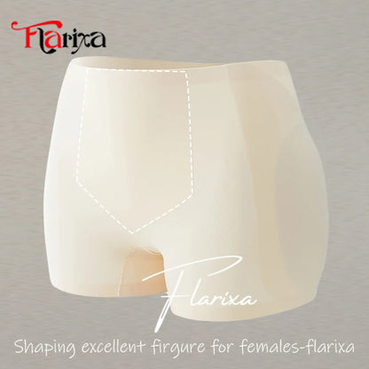 Flarixa Hip Pad Shapewear Panties – Butt Lifter & Tummy Control Ice Silk Modeling Shorts