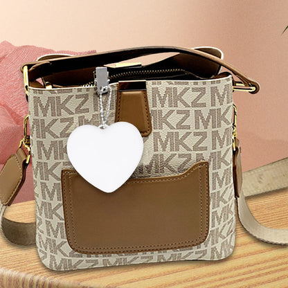 1/2/3PCS Purse Heart LED Light – Motion Activated Handbag Lamp, Heart Shaped Purse Charm for Women