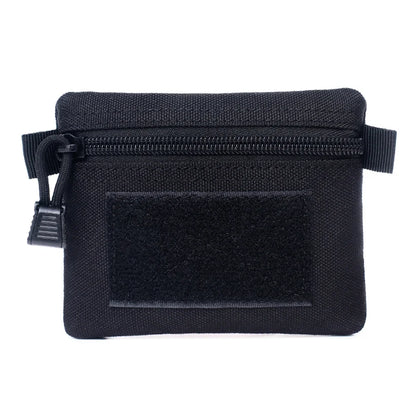 Outdoor Waterproof EDC Molle Wallet — Portable Travel Zipper Waist Pouch for Camping, Hiking & Hunting