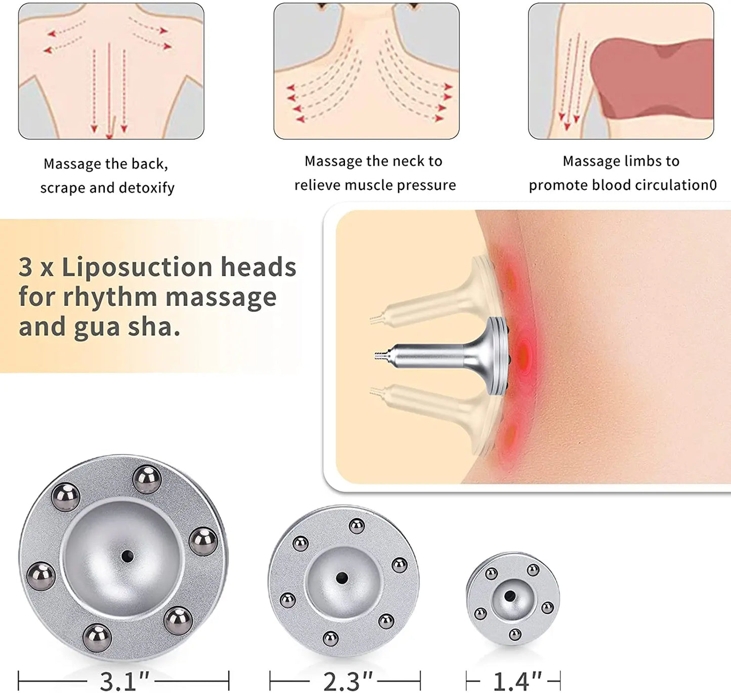 Breast & Body Shaping Vacuum Therapy Machine – Lifting, Cupping, Cellulite & Skin Tightening Device