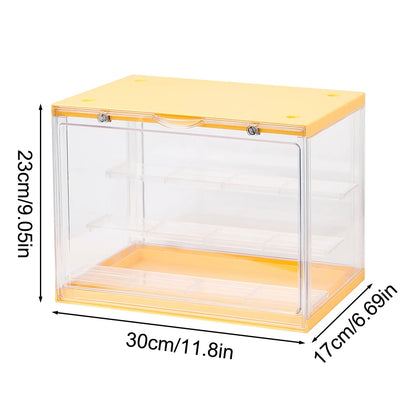 Blind Box Display Rack – Acrylic Bubble Mat Storage Cabinet, Dustproof Doll & Figurine Display Box