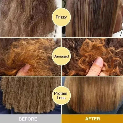Magic Hair Vitamin Capsules with Keratin Oil – Fast Restore for Soft, Smooth, Shiny Hair & Deep Moisturizing Frizzy Scalp Care