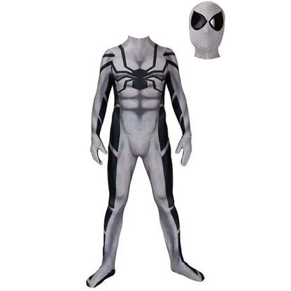 Anime Superhero Cosplay Spider-Man Bodysuit — Miles & Gwen Halloween Carnival Party Couple Costume