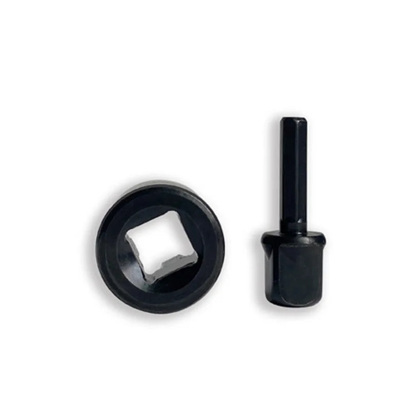 Steel Trailer Jack Drill Adapter - Universal Electric Conversion Kit for RV, Camper & Boat Jacks 1500LB Capacity