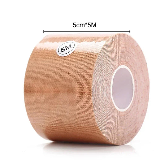 5M Invisible Breast Lift Tape for Women – Push Up Adhesive Bra Roll & Nipple Covers Pasties